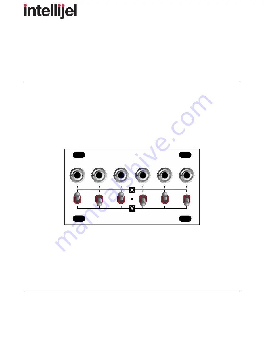 Intellijel Switched Mult 1U Скачать руководство пользователя страница 1