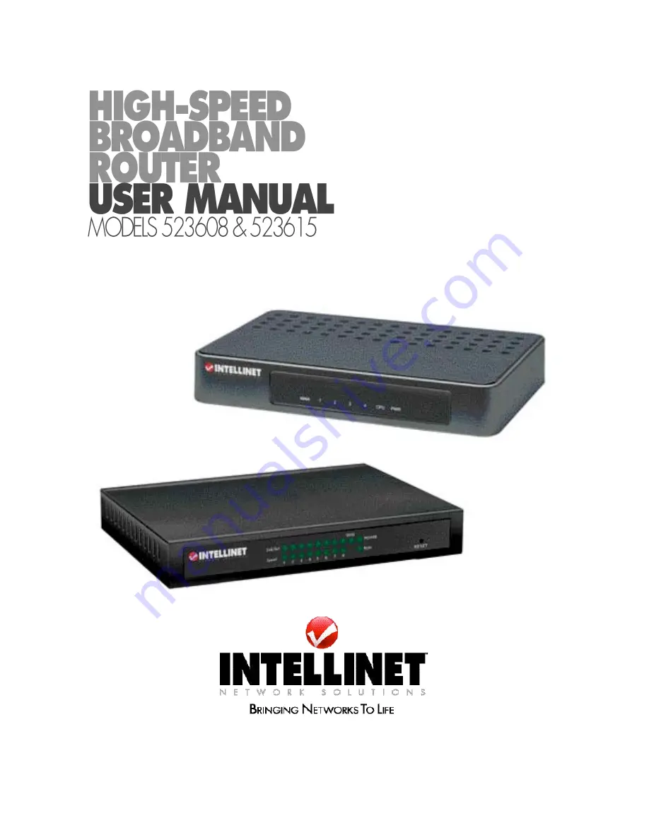 Intellinet 523608 User Manual Download Page 1