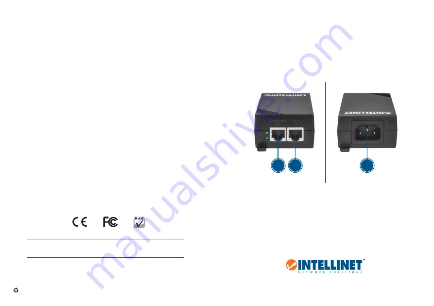 Intellinet 561518 Скачать руководство пользователя страница 1