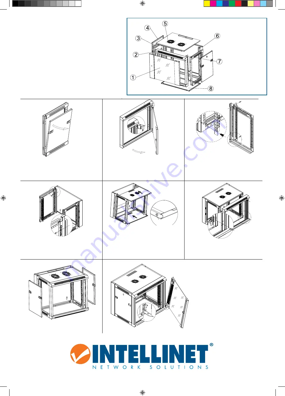 Intellinet 711937 Assembly Instructions Download Page 2