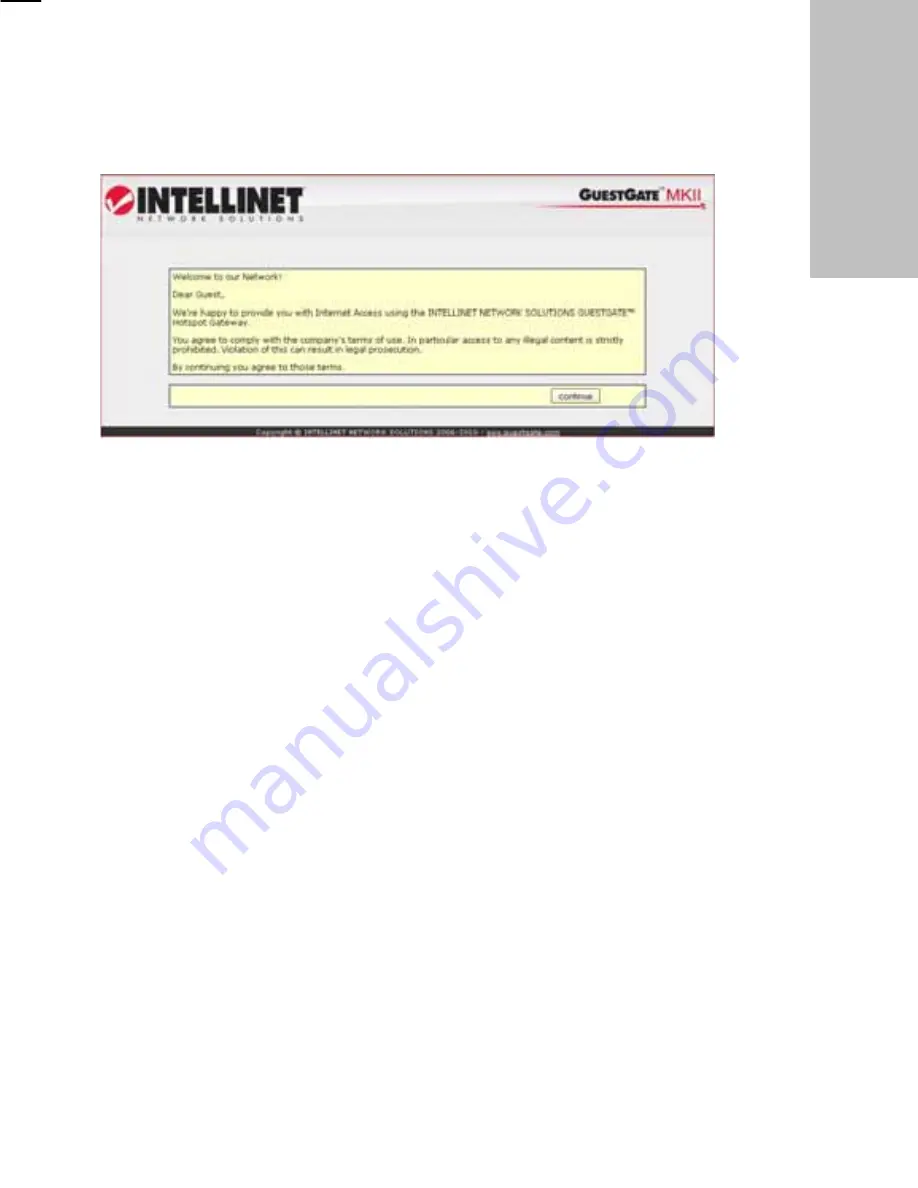 Intellinet GUESTGATE MK II Quick Install Manual Download Page 21