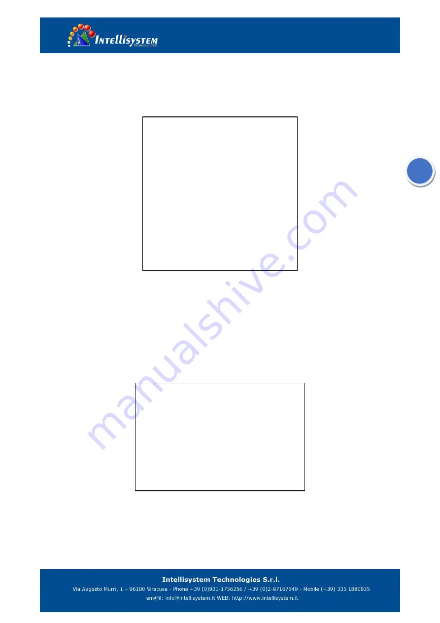 Intellisystem IT-FHDCC21 Series User Manual Download Page 19