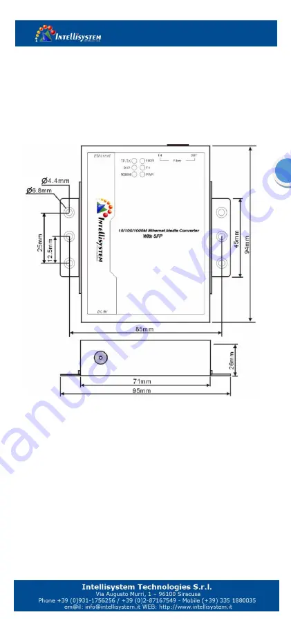 Intellisystem IT-PMC-3011 User Manual Download Page 7