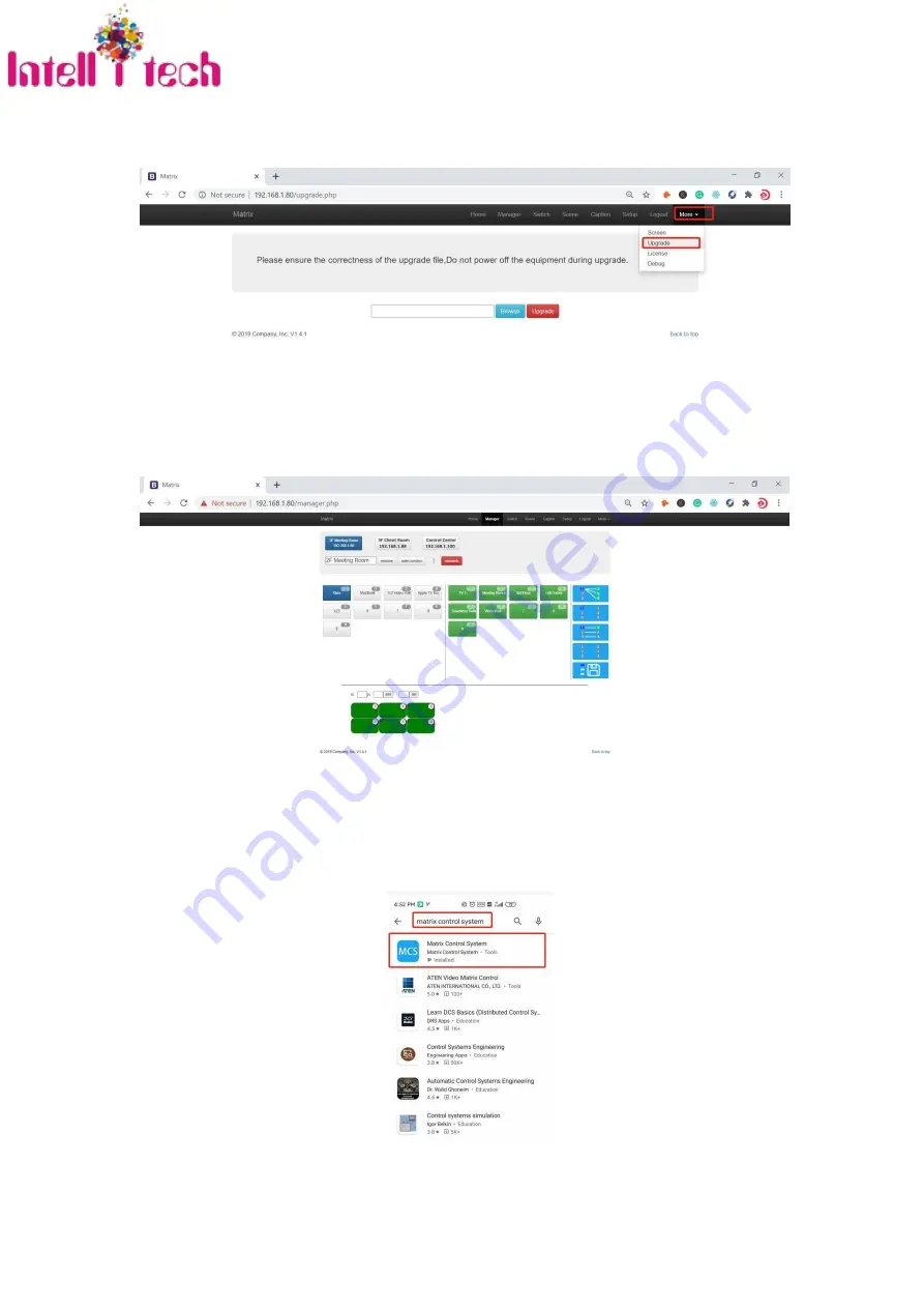 IntelliTech IMS-80X80 Manual Download Page 19