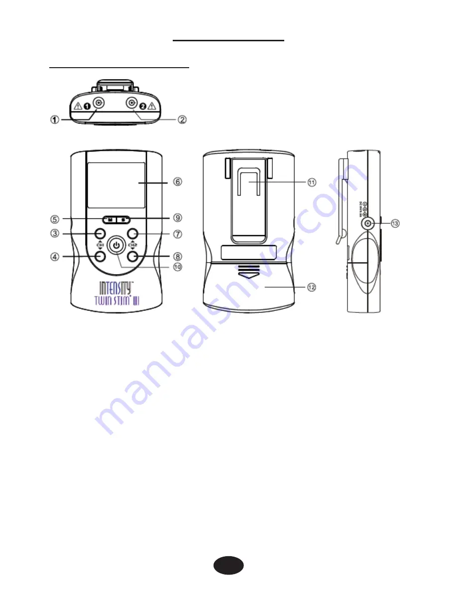 intensity TWIN STIM III Скачать руководство пользователя страница 12