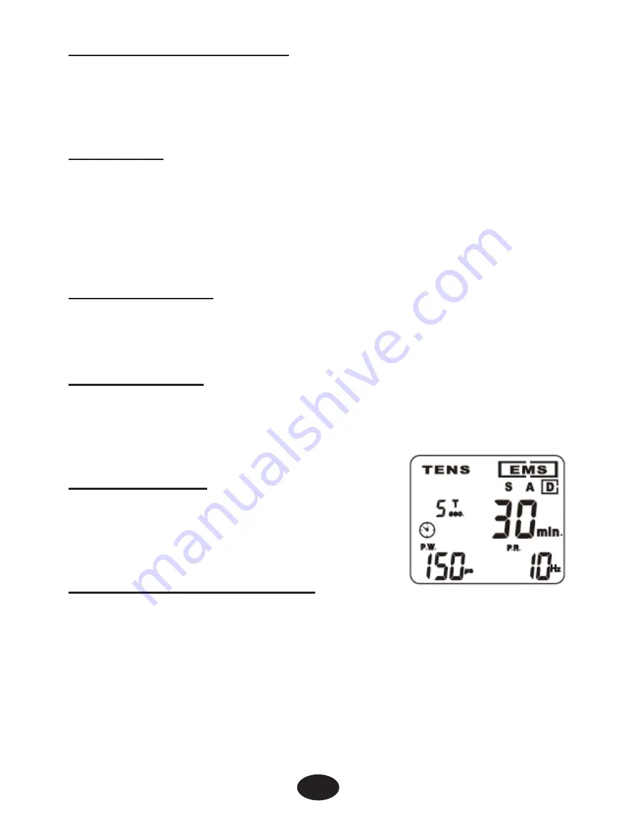 intensity TWIN STIM III Instruction Manual Download Page 24