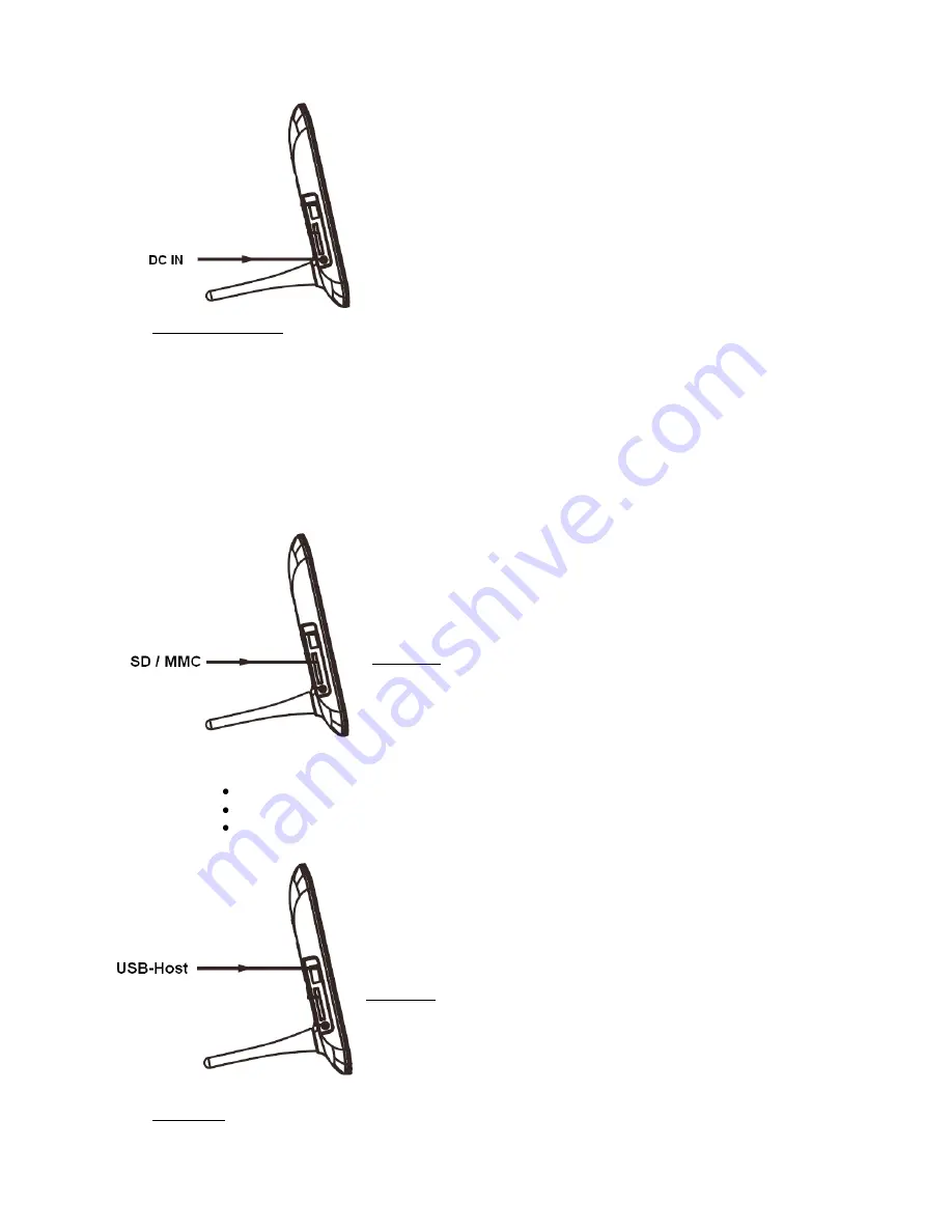 Intenso 8 inch PHOTOMANAGER Operating Instructions Manual Download Page 3