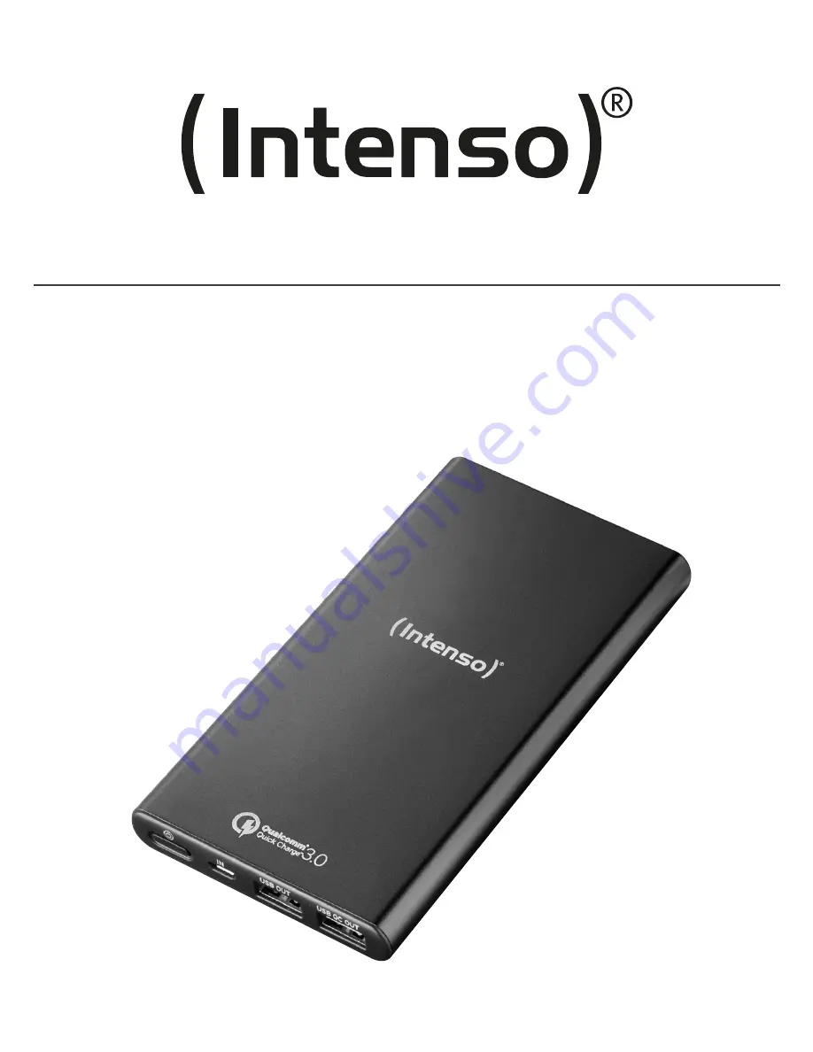 Intenso Q10000 User Manual Download Page 1