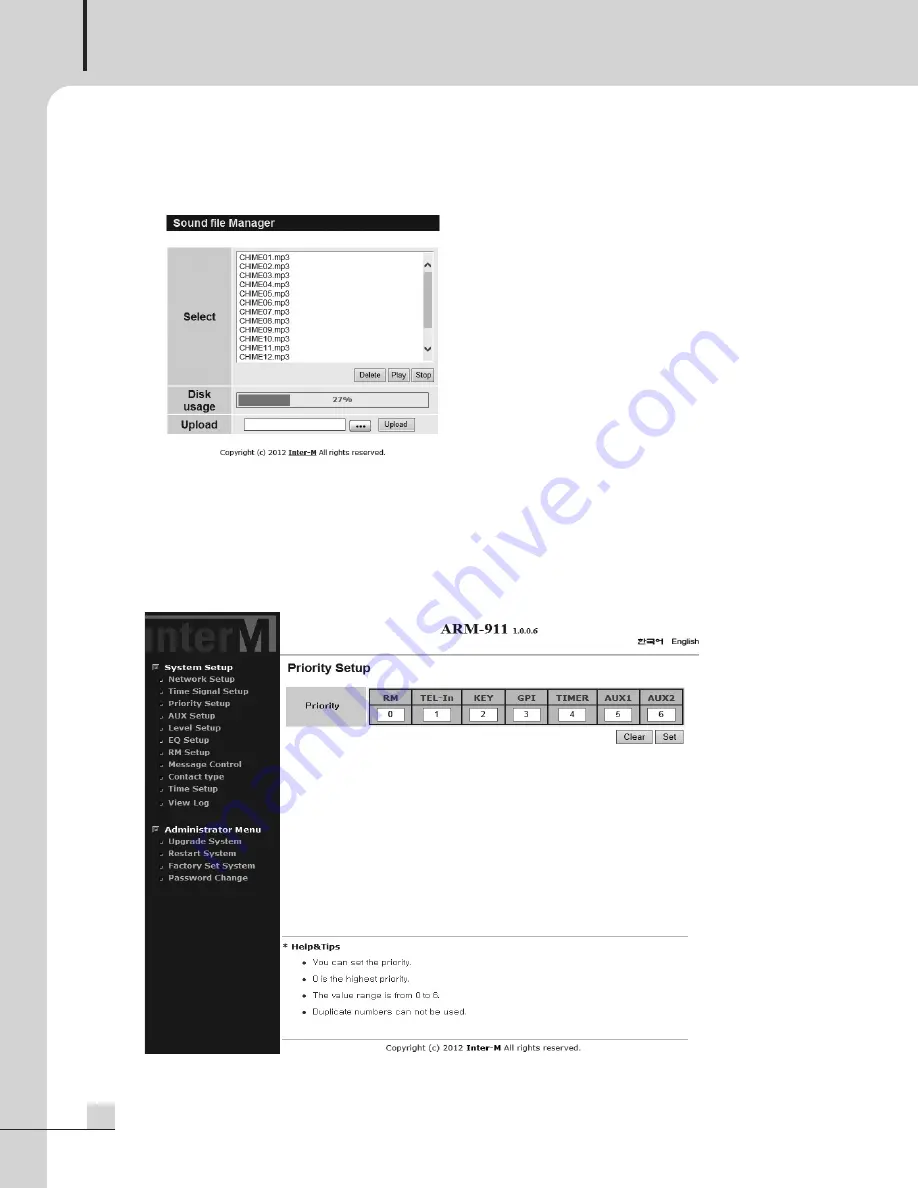 Inter-m ARM-911 Operation Manual Download Page 17