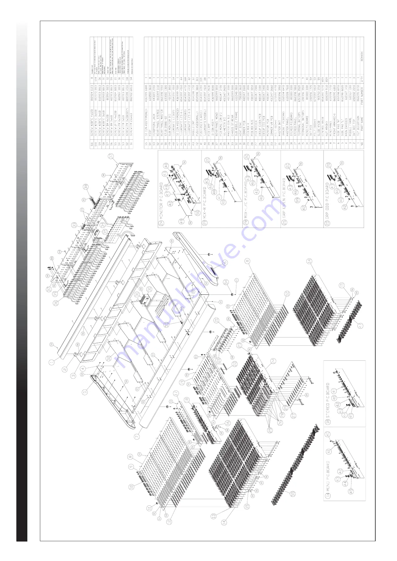 Inter-m IMX-824 Service Manual Download Page 84