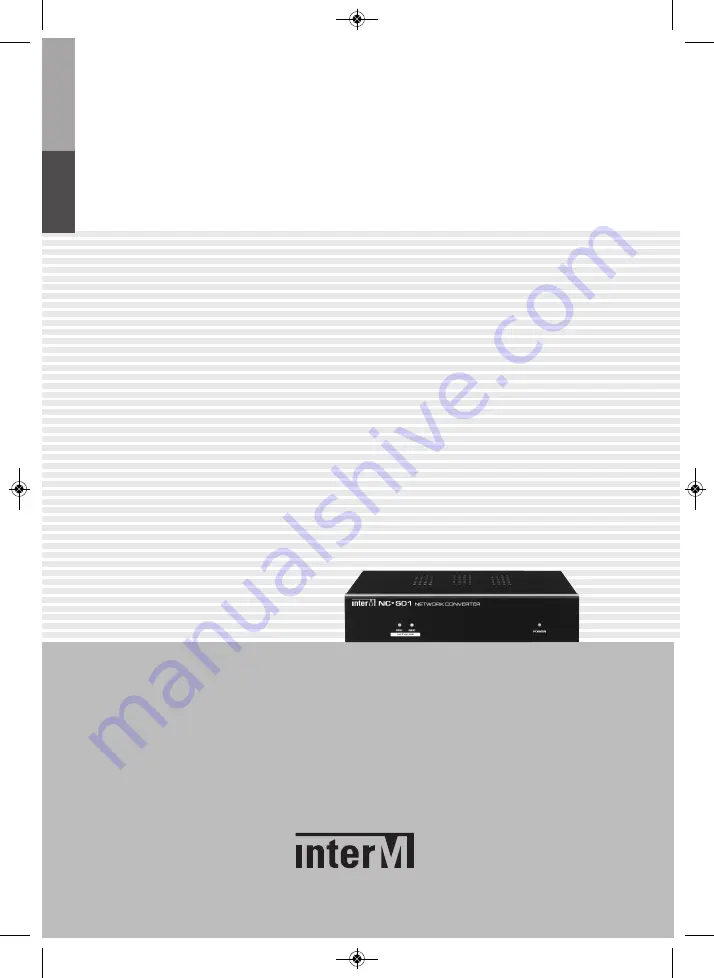 Inter-m NC-S01 Operation Manual Download Page 1