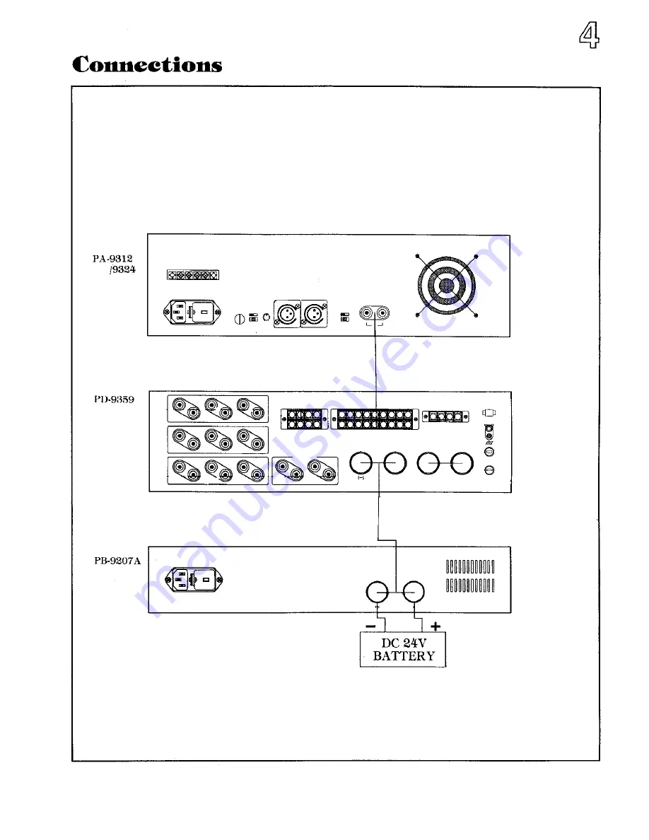 Inter-m PB-9207A Operation Manual Download Page 5