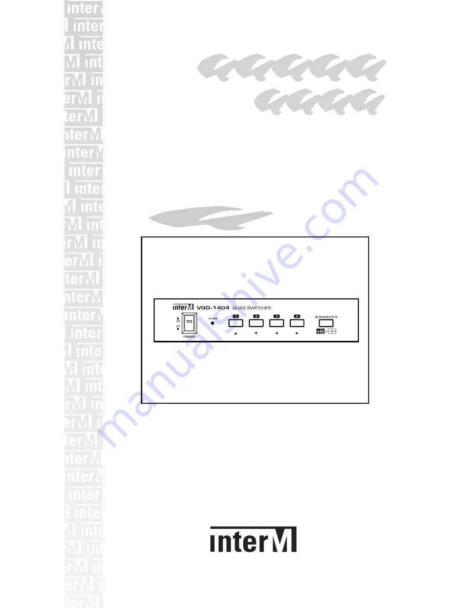 Inter-m VQD-1404 Operating Manual Download Page 1