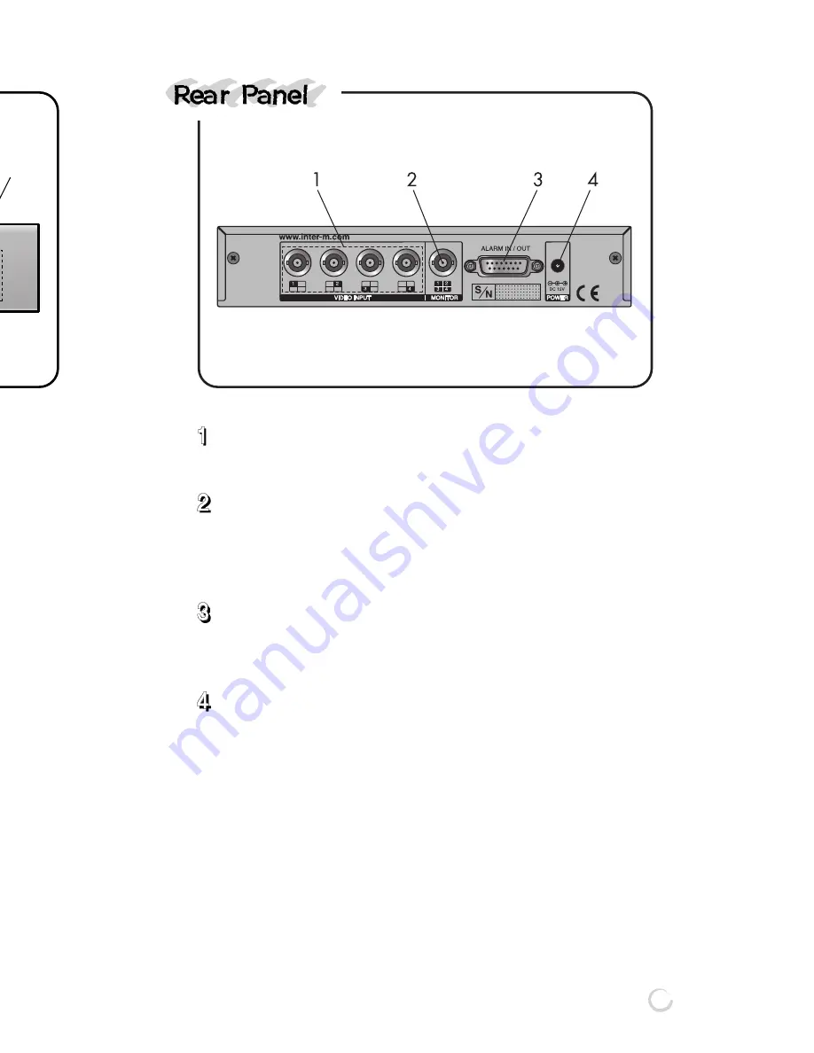 Inter-m VQD-1404 Operating Manual Download Page 7