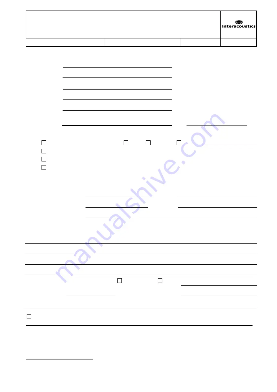 Interacoustics AD629 Instructions For Use Manual Download Page 67