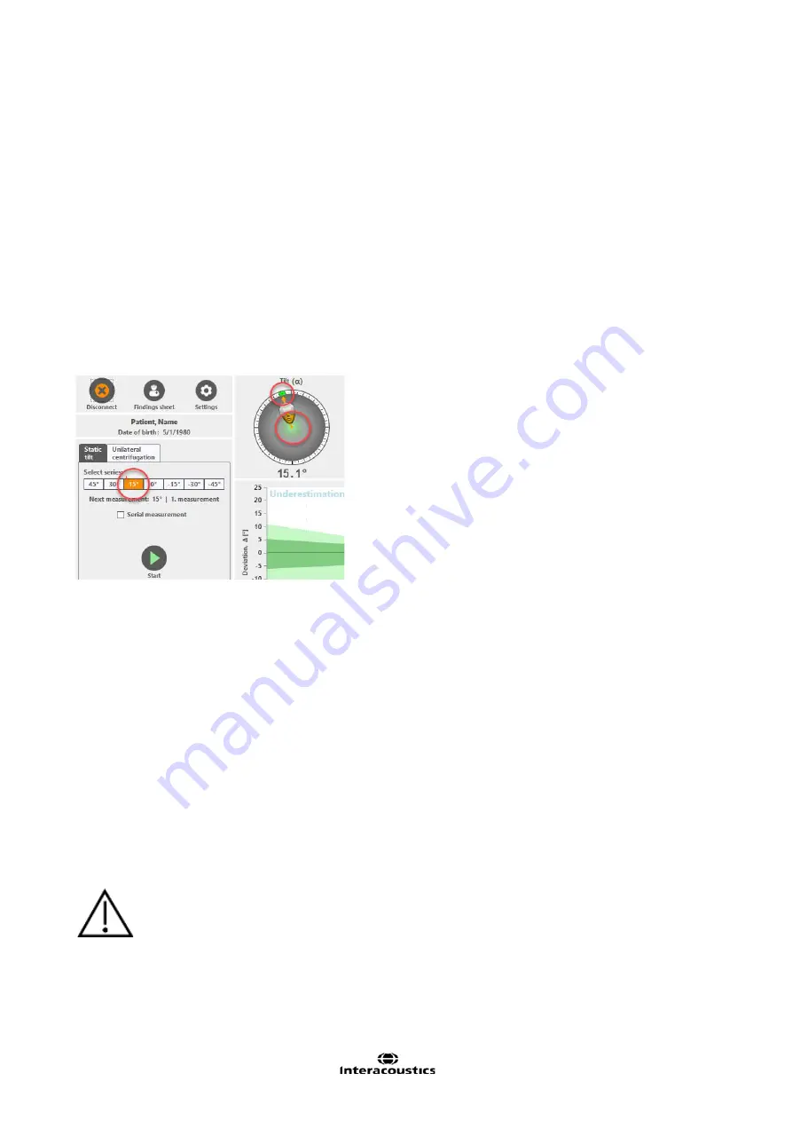 Interacoustics Virtual SVV Instructions For Use Manual Download Page 31