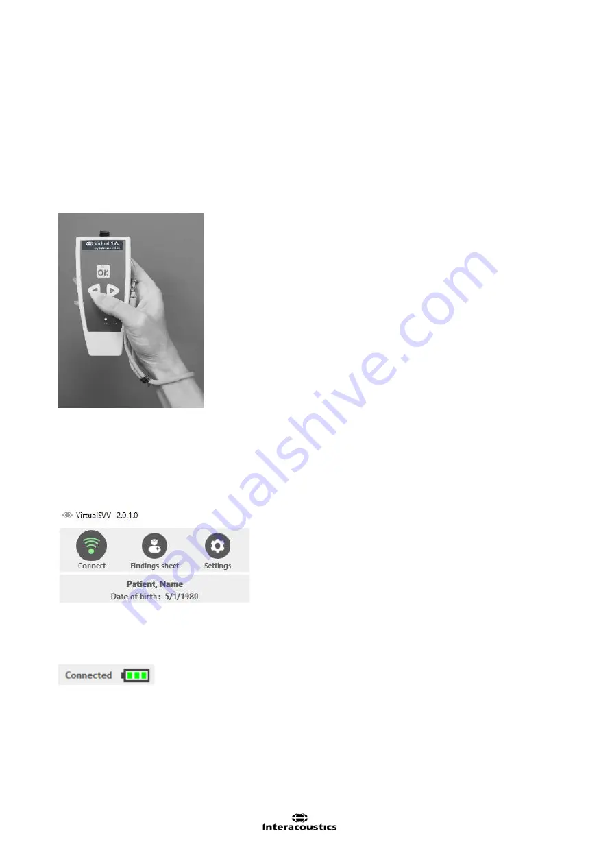 Interacoustics Virtual SVV Instructions For Use Manual Download Page 124