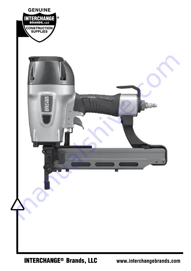 Interchange SFNC4010 Operator'S Manual Download Page 1