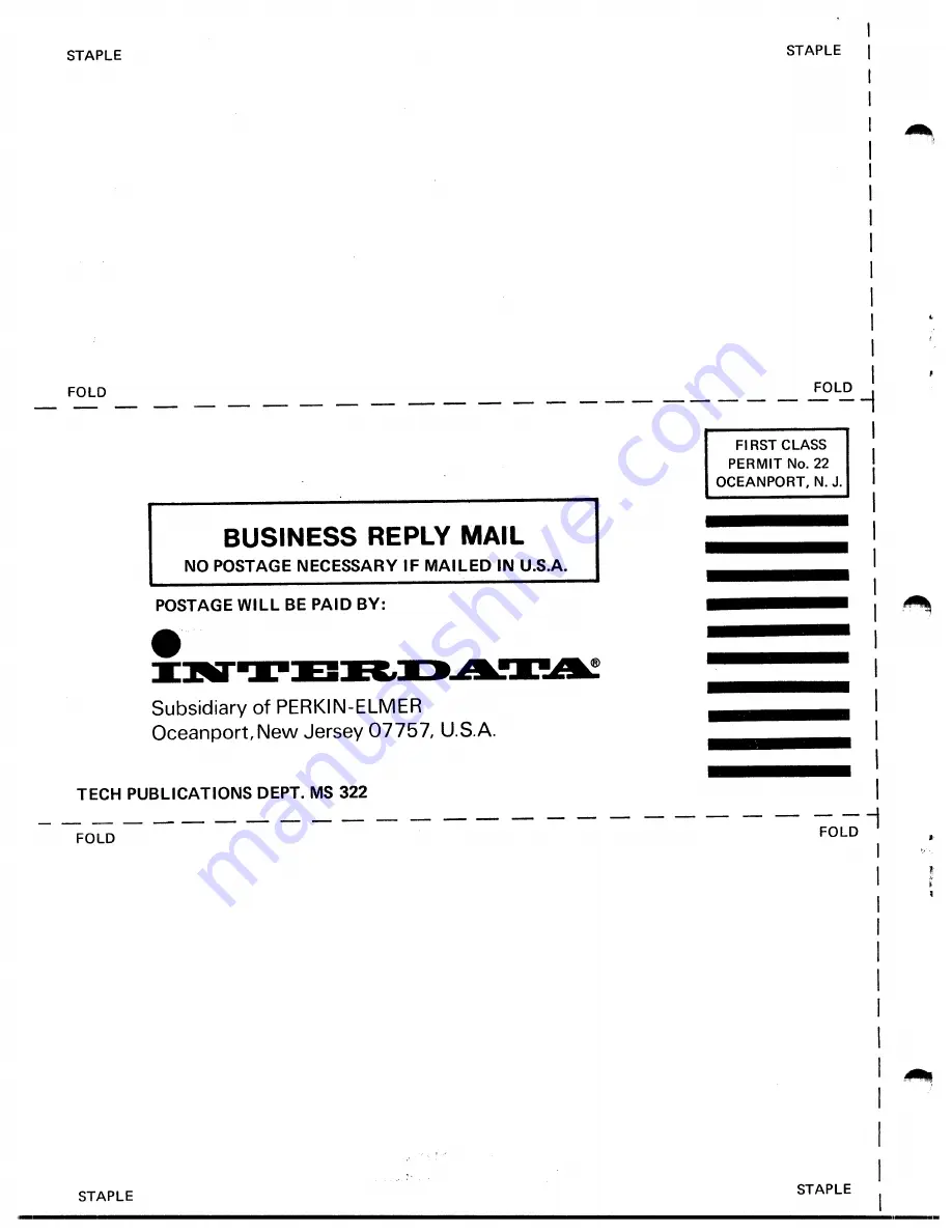 Interdata 8/32 Installation Manual Download Page 32