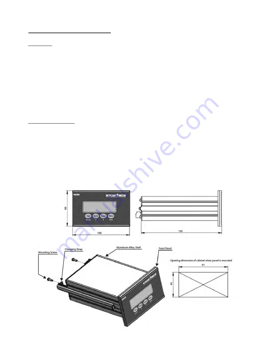 Interface 9825 Скачать руководство пользователя страница 4