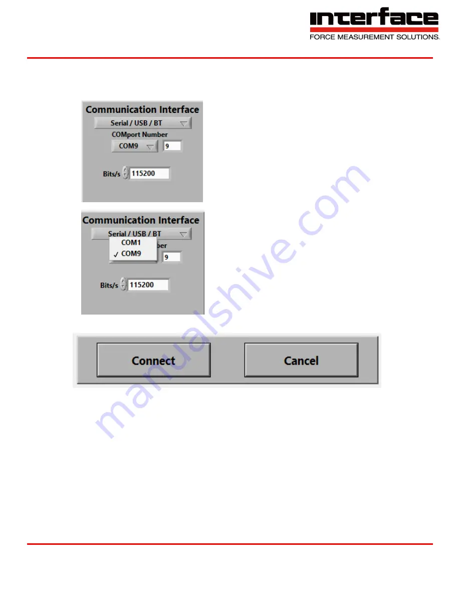 Interface BlueDAQ 9330 Operating Manual Download Page 61