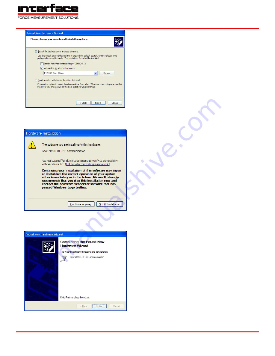 Interface BlueDAQ BX8 Quick Start Manual Download Page 14