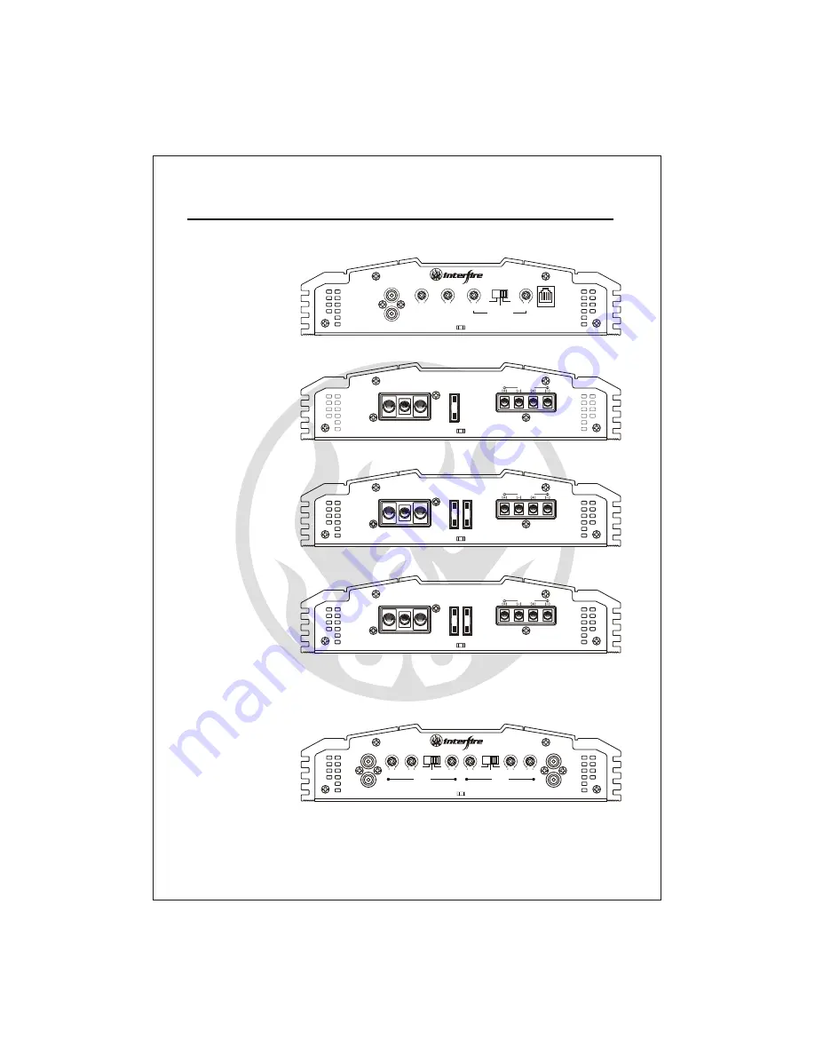 Interfire AUTOMOTIVE AMPLIFIER G2-1200 Скачать руководство пользователя страница 14