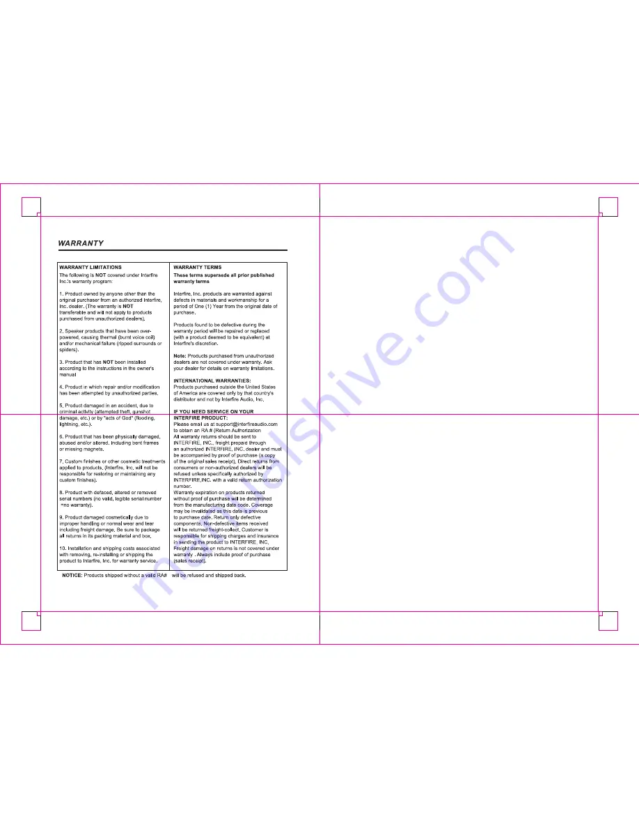 Interfire IFA-2500 Instruction Manual Download Page 10