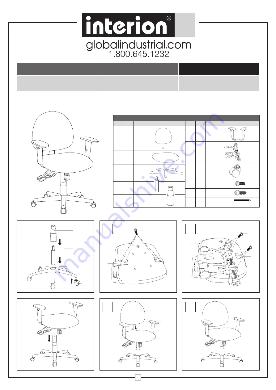 interion 695505 Assembly Instructions Download Page 3