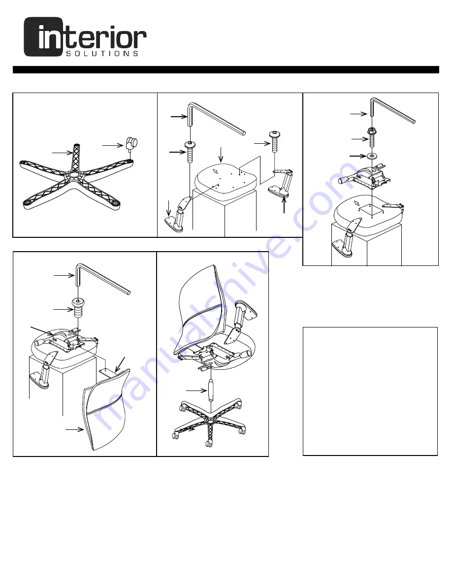 Interior Solutions 9370-55NC17U Скачать руководство пользователя страница 2