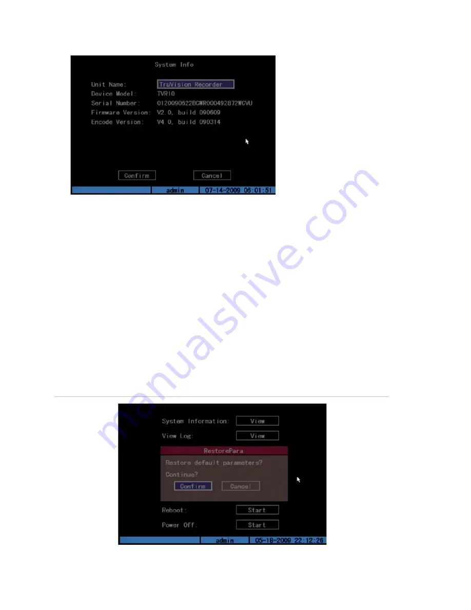 Interlogix TVR-1004-1T User Manual Download Page 86