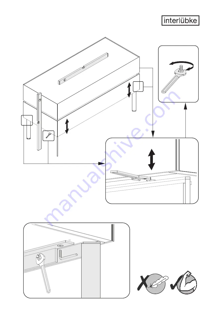 interlübke just cube bold Assembly Instruction Manual Download Page 10