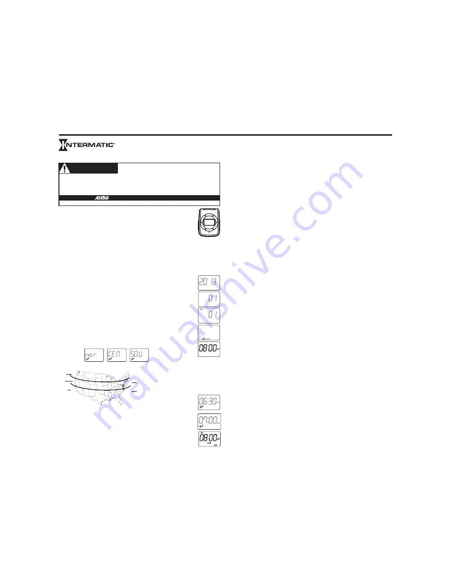 Intermatic DT121K Скачать руководство пользователя страница 2