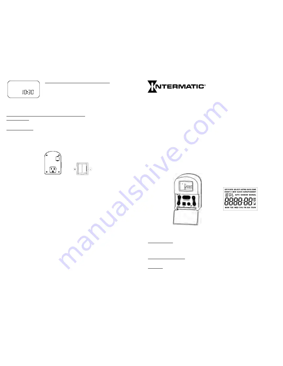 Intermatic DT27 Скачать руководство пользователя страница 1