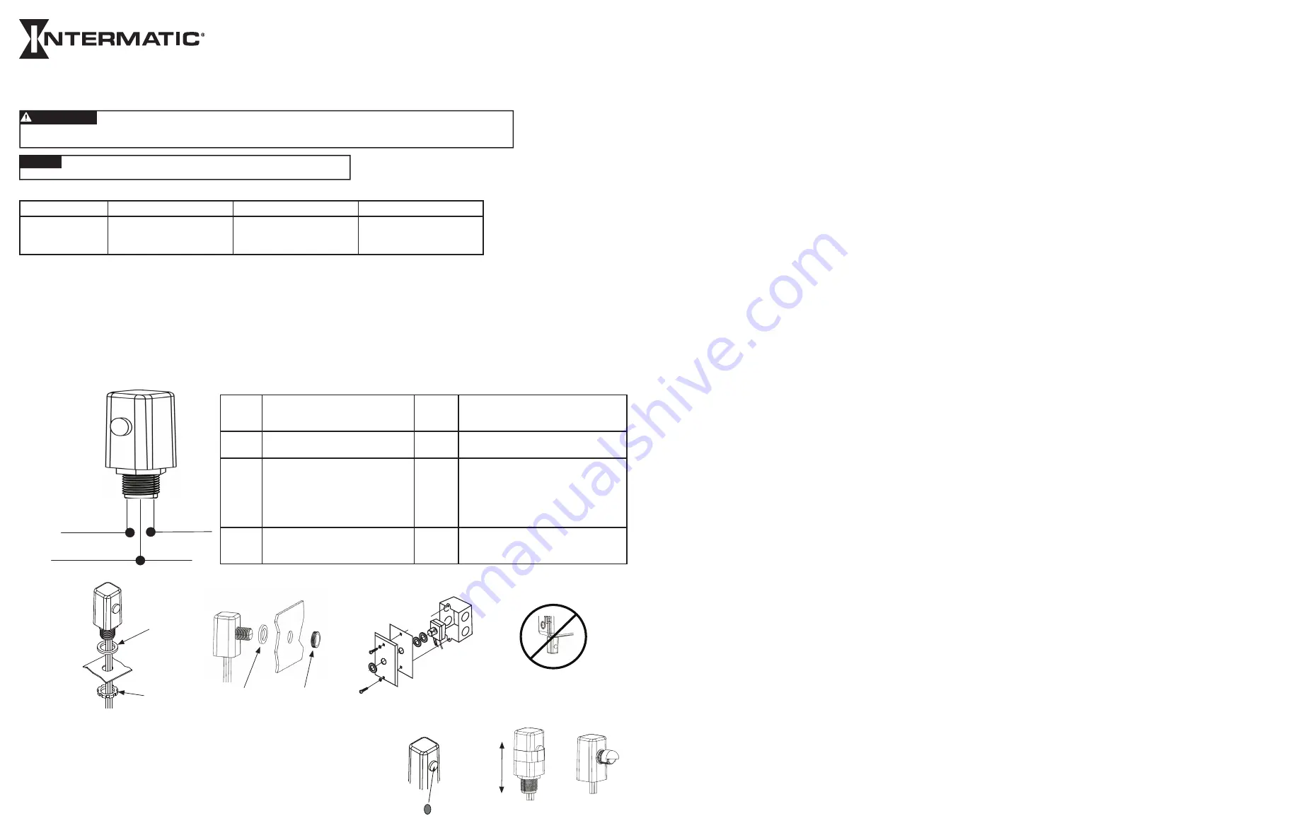 Intermatic EK4000 Series Installation And Setup Instructions Download Page 2