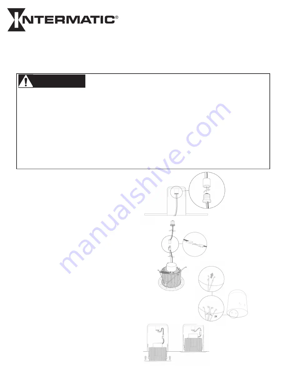 Intermatic IR6-600WH Installation Instructions Download Page 1