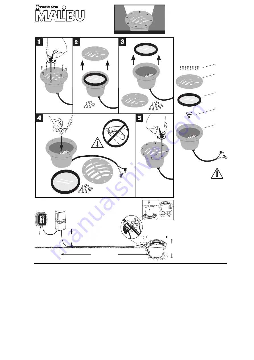 Intermatic Malibu CL501 Quick Start Manual Download Page 1