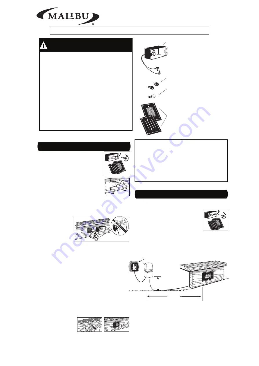 Intermatic Malibu CL905K Quick Start Manual Download Page 1