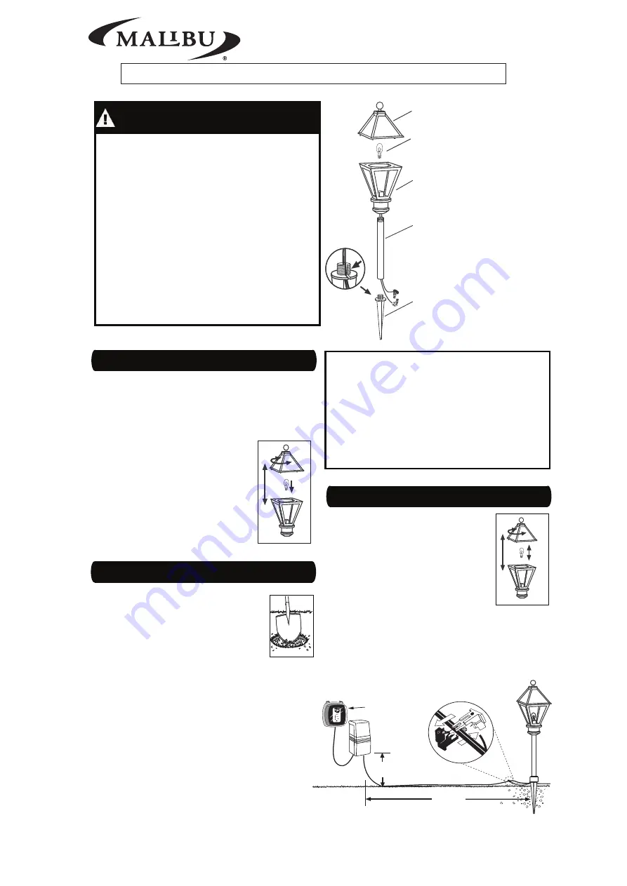 Intermatic Malibu CS501GR Instructions Download Page 1