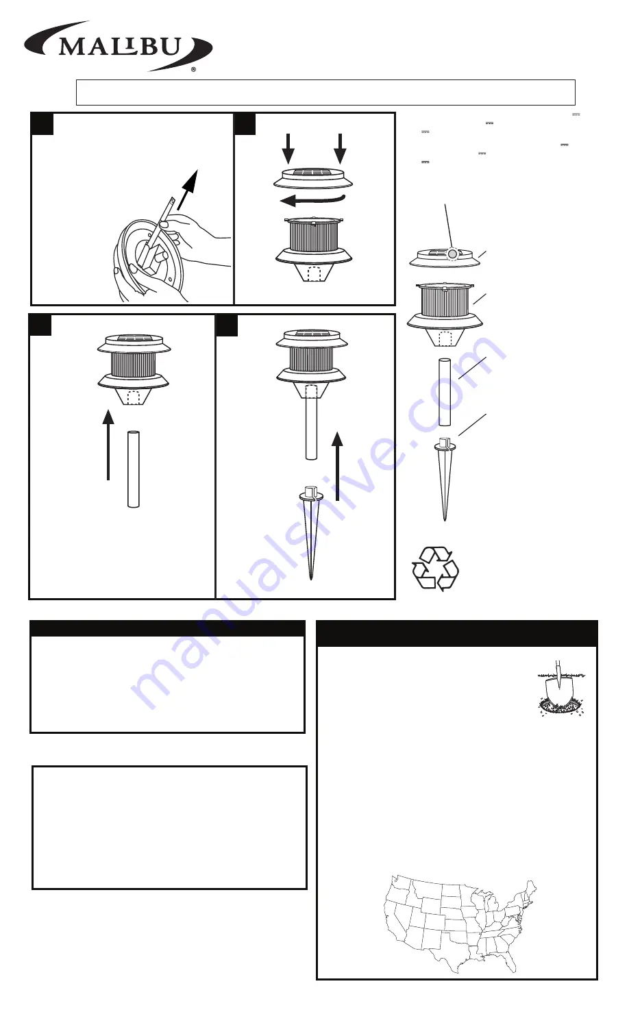 Intermatic Malibu LZ407K Instructions Download Page 1