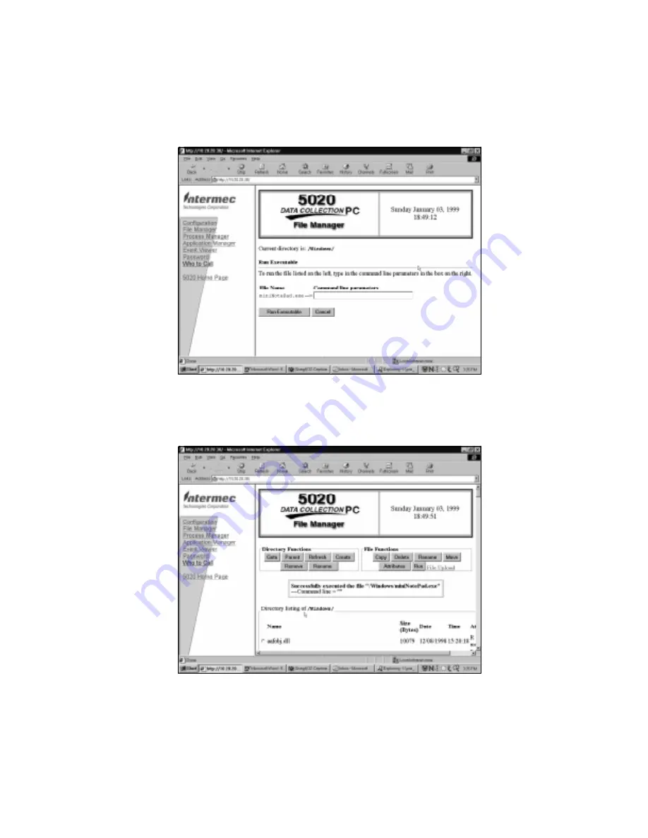 Intermec 502O User Manual Download Page 150