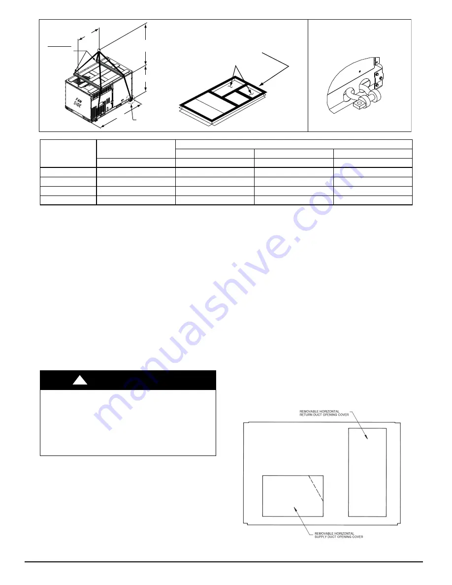 International comfort products RGH072 Installation Instructions Manual Download Page 12