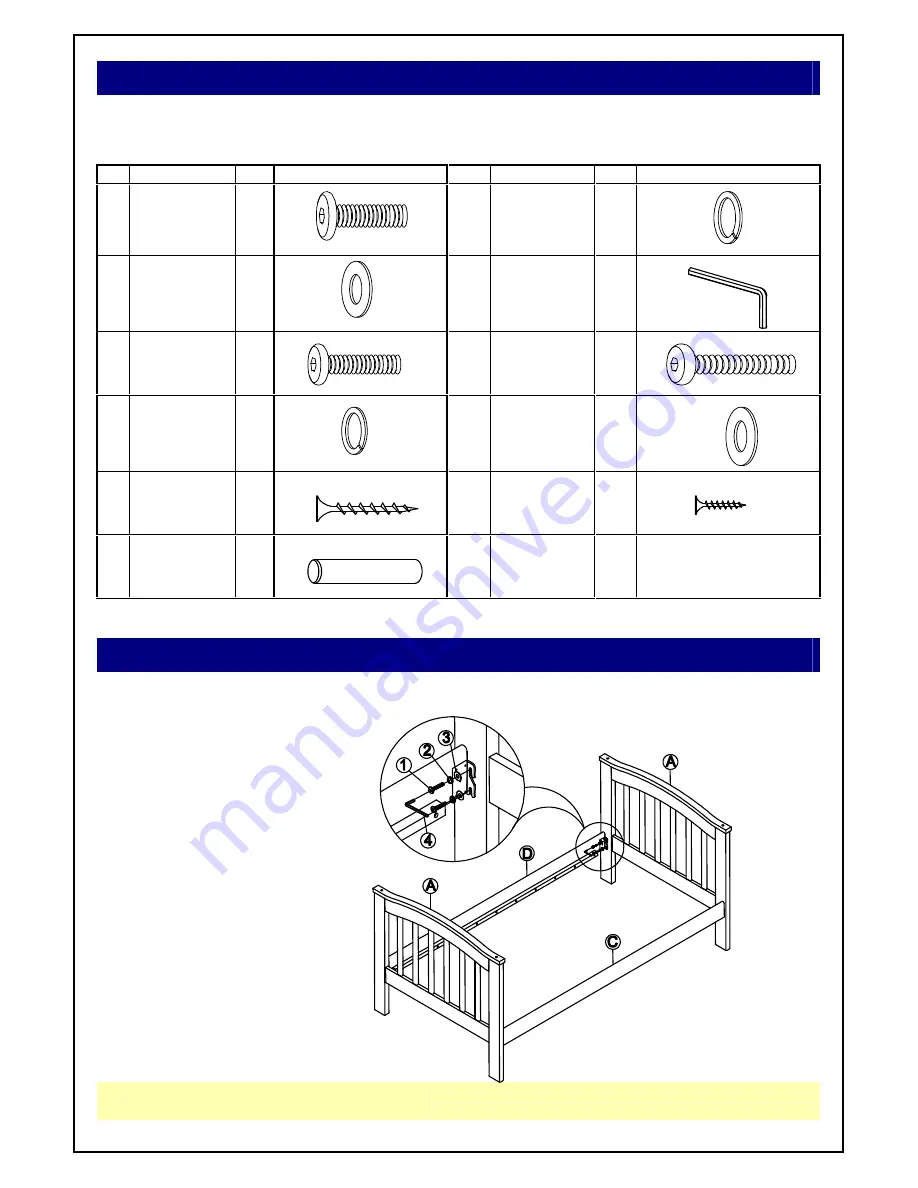 International Concepts BD-80BUNKE Assembly Instructions Manual Download Page 5