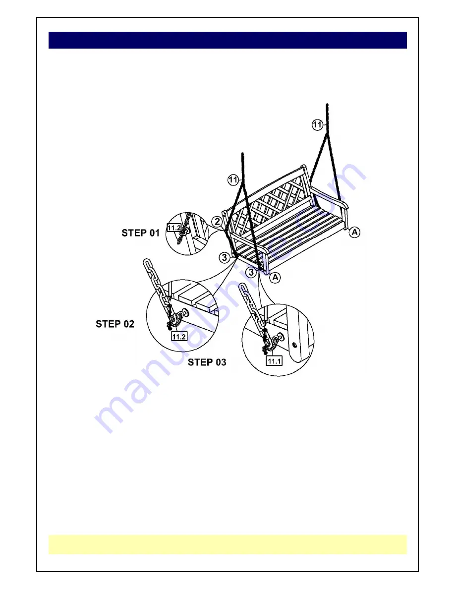 International Concepts SW-54212 Assembly Instructions Manual Download Page 7