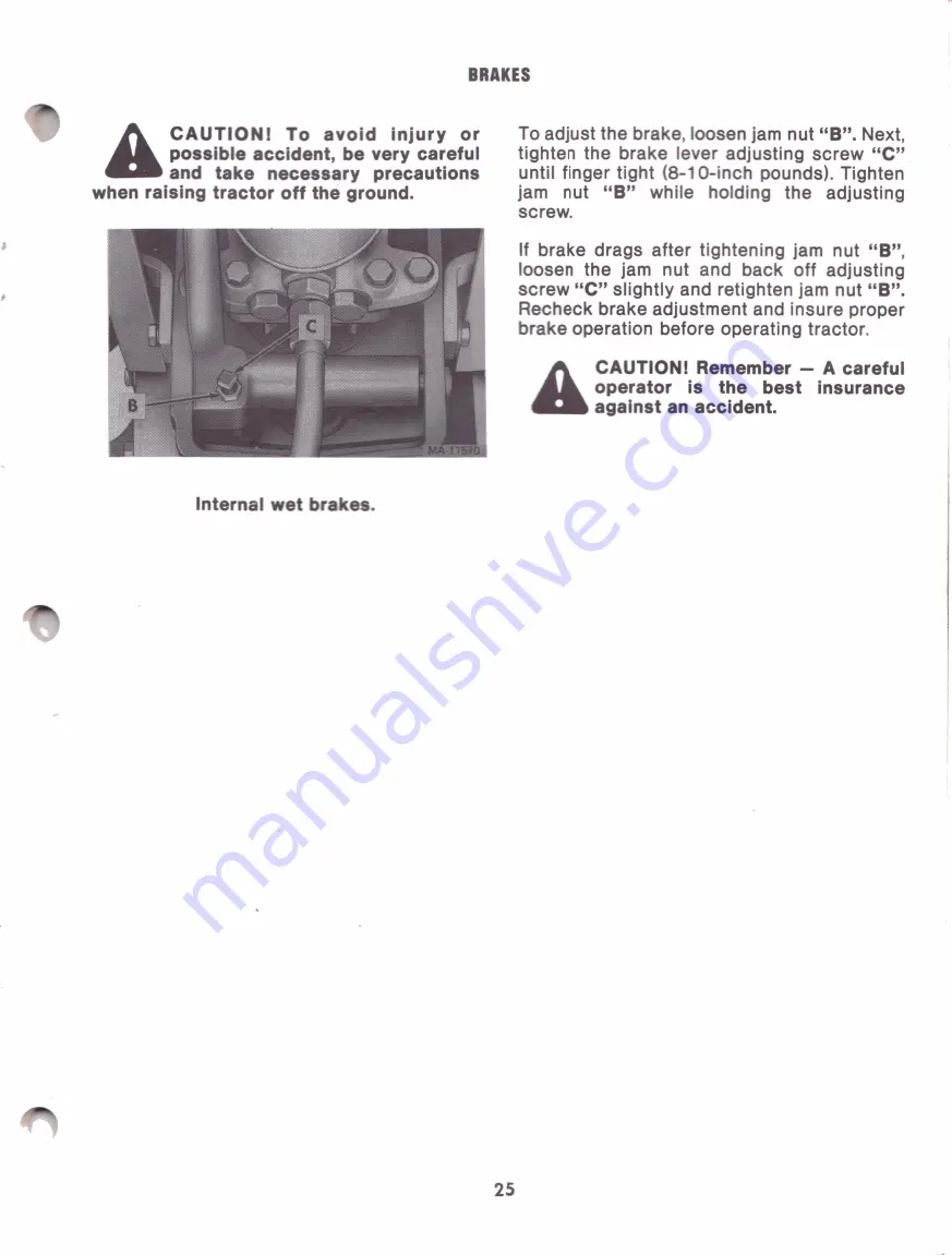 International Harvester Company Cub Cadet 682 Operator'S Manual Download Page 28