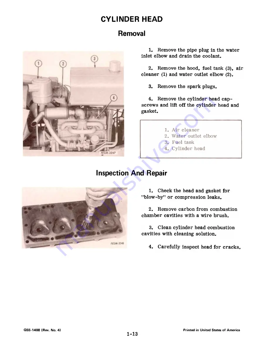 International Harvester Company Cub Lo-Boy C-60 Service Manual Download Page 17