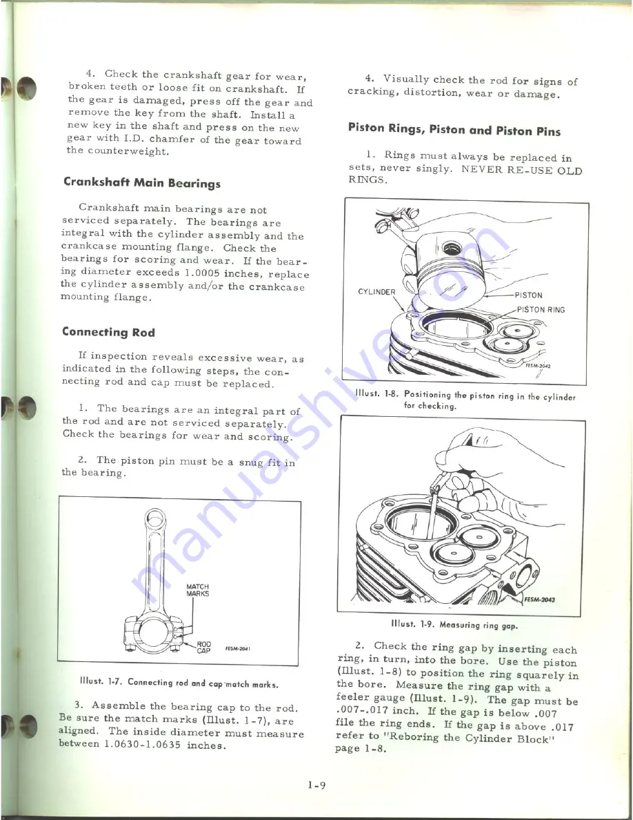 International Harvester Company International Cadet 60 Service Manual Download Page 15