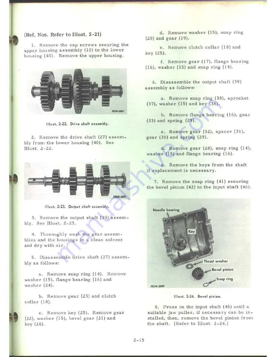 International Harvester Company International Cadet 60 Service Manual Download Page 52