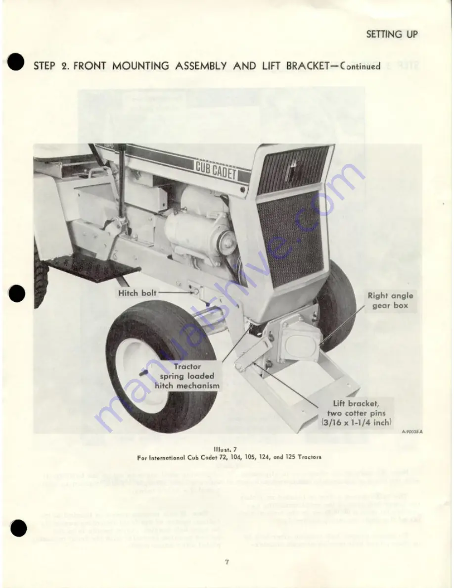 International QA-36 Operator'S Manual Download Page 7