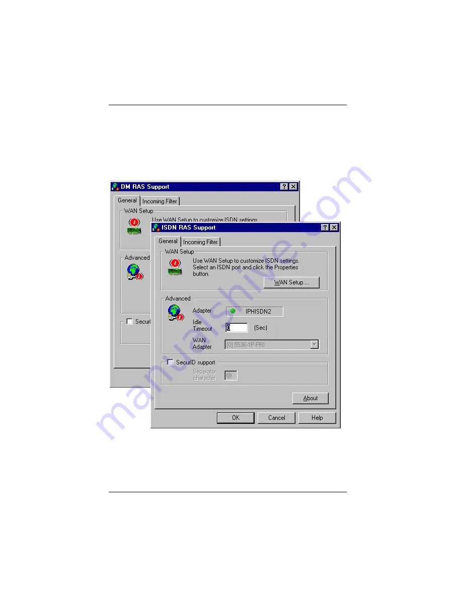 Interphase ENTIA 5536 DM PRI User Manual Download Page 70